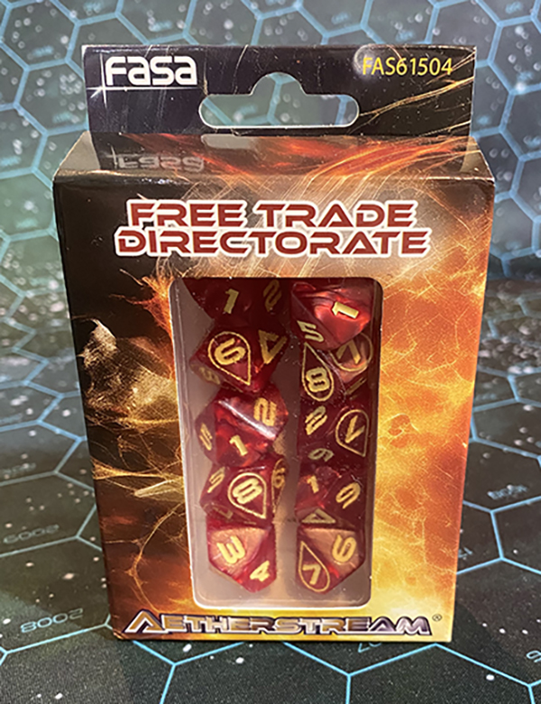 Free Trade Directorate Dice Set - Click Image to Close